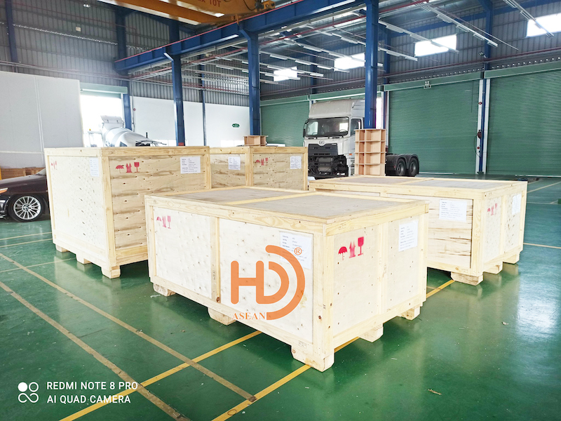Sắp xếp hàng hoá sau khi đóng gói để sắp xếp thuận lợi vào container