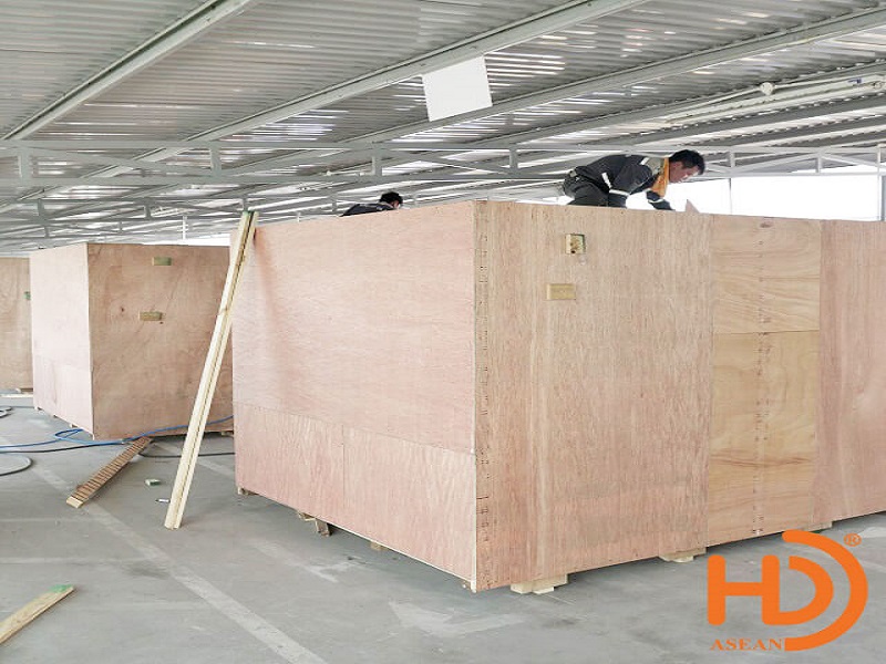 Đóng thùng gỗ giá rẻ tại HD ASEAN