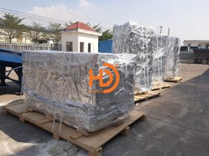 Đóng gói hút chân không lưu động tại nhà xưởng của doanh nghiệp